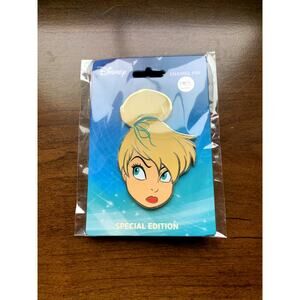 PALM Pink a la Mode Tinker bell Big Head Angry Disney Trading Pin